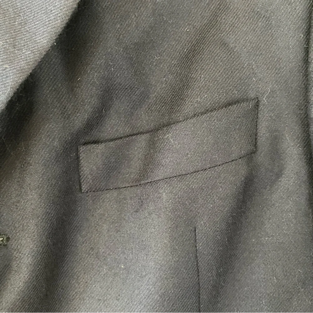 Jack Victor Saks Fifth Ave Men’s Navy 100% Worsted Cashmere Jacket Coat (40S)